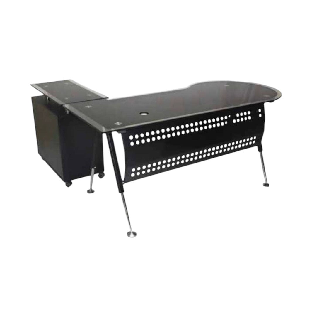 Orbit Glass Desk