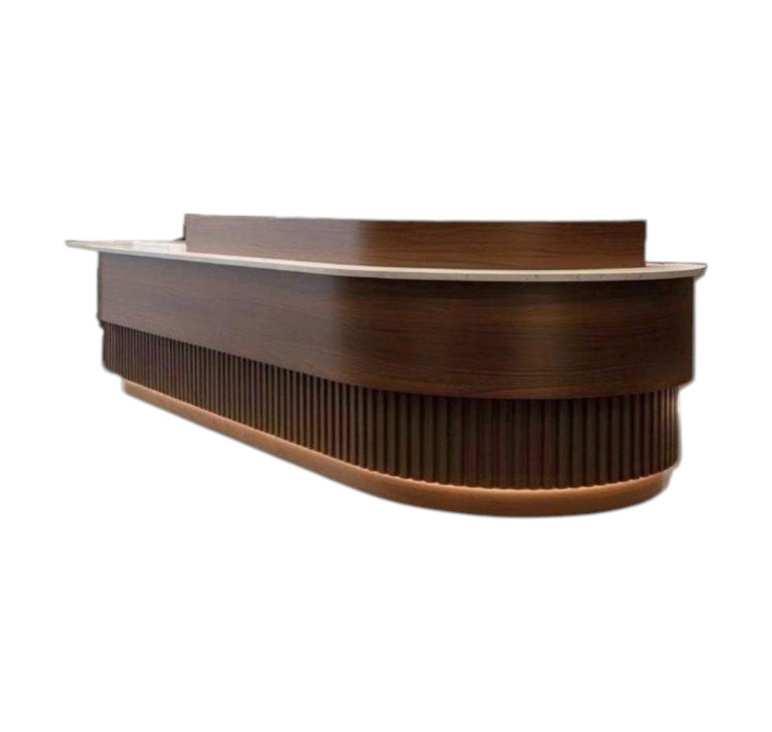 Rounded Reception Counter
