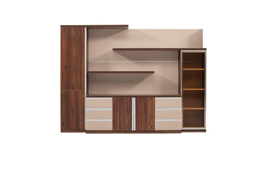 Urban Walnut Display Cabinet