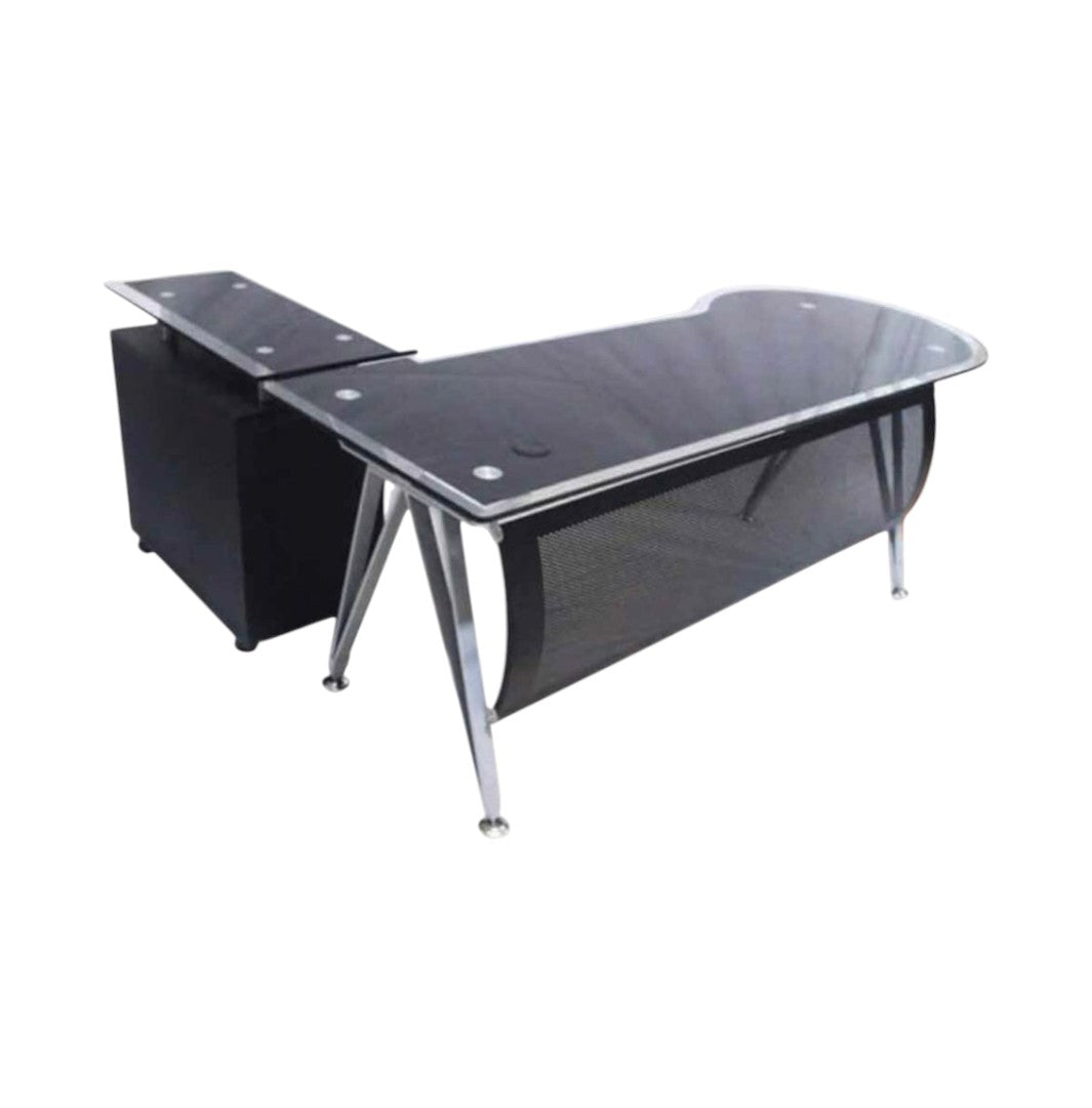 Monarch Glass Desk
