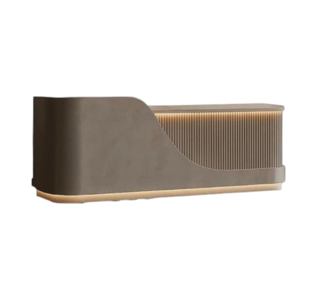 Curved Reception Counter