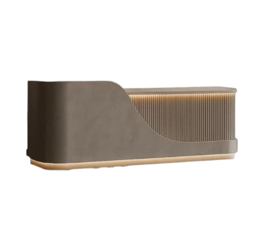 Curved Reception Counter
