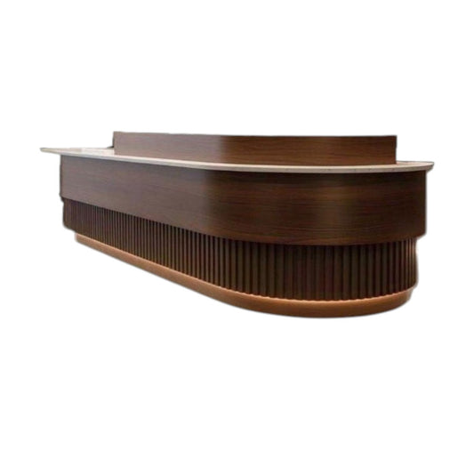 Rounded Reception Counter
