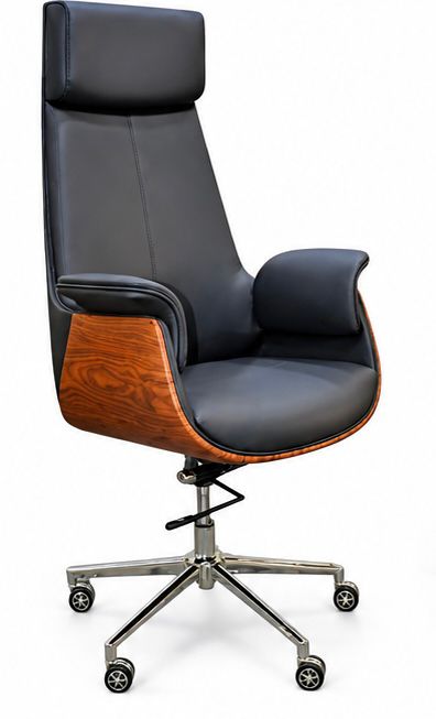 CozyLux Leather Chair